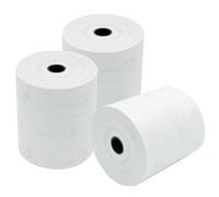 20 ROTOLI TERMICI MM 80x80 CARTA TERMICA FORO 12 OMOLOGATI REGISTRATORE CASSA