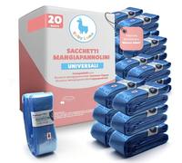 20 Sacchetti Mangiapannolini Universali - Compatibili con Ricarica Mangiapannolini Tommee Tippee e Maialino Foppapedretti - Resistenti e Anti-Odore