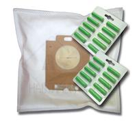20 Sacchetti per aspirapolvere + 20 Profumi Barre adatto per Philips fc9014/01, fc9014/18, fc9015/09, fc9015/18, FC9016/01, fc9017/30/B, FC9018/01, FC9018/10, FC9018/18 Universe