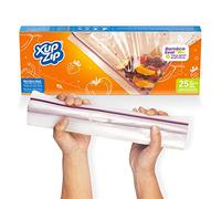20 Sacchetti per Freezer Premium di XupZip ™ | Grandi Dimensioni, Capienza 11,3L, Lavabili e Riutilizzabili, Plastica Resistente | Chiusura Ermetica e ZiP in Bambù | Senza BPA
