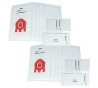20 sacchetti per Miele Turbo Power 2300 Turbo Team Turbostar 300 Tessuto