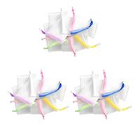 20 sacchetti per sapone a rete, rete in schiuma per bolle di sapone fatte a mano, sacchetto in rete esfoliante con coulisse multicolore, schiuma detergente viso ispessita, facile da usare e appendere
