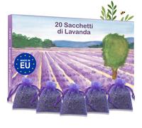 20 sacchetti profumati alla lavanda Agricoltura famigliare Bustina profumata per