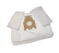 20 Sacchetto per Aspirapolvere Adatto A Miele Anniversario 100, Argento Filtro