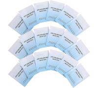 20 salviettine per ceretta della pelle per corpo e viso, materiale di carta dopo la cera, per la pulizia e la rimozione della cera, riducono il rossore dopo la ceretta, bella lavorazione