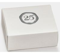 20 Scatola biancaporta confetti 25 anni compleanno anniversario matrimonio 19098