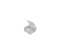 20 scatole bomboniere trasparenti plexiglass 6x6x3 cm