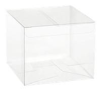 20 scatole bomboniere trasparenti pvc 10x10x8 cm FCA-PVC47-20(VAR)