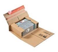 20 scatole di spedizione di packaging del libro Colompac 28,0 x 18,5 8,5 cm NEW