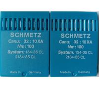 20 SCHMETZ 134-35 CL, DPx35 CL S= 16/100 Canu:32:10XA, aghi per piedi da pass...