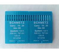20 SCHMETZ:134 K/ 135x9/556 KH, Nm 80/12 Canu:19:25 REECE,ADLER,RIMOLDI,SINGER
