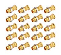 20 Set 21.140 Presa A Banana Da 4mm Con Dado,Connettore Jack Femmina Placcato Oro In Rame Puro,Connettore Maschio Esagonale Con Filettatura M6,Accessori Per Test Elettrici,Per Uso Domestico,Industria