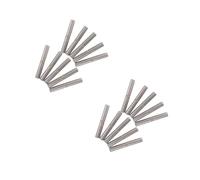 20 Set Cerniera a Cilindro Saldabile Acciaio, 4 Pollici X 9/16 | Supporto Robusto, Smontabile, Misura Precisa per Fori Comuni, Finitura Argento, Confezione