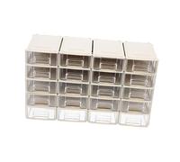 20 set di contenitori divisori fai da te, organizer versatile for parti, strumenti e materiali artigianali, design del cassetto in plastica for una facile classificazione e utilizzo in viaggio