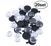 20 Set di vassoi pendenti con castone tondo con piastrelle a cupola in