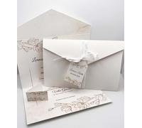 20 Set partecipazioni Nozze Personalizzate inviti Matrimonio Art.056 quantità a scelta