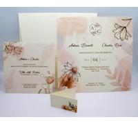 20 Set partecipazioni Nozze Personalizzate inviti Matrimonio Art.060 quantità a scelta