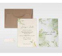 20 Set partecipazioni Nozze Personalizzate inviti Matrimonio Art.063 quantità a scelta