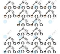 20 Set You.S Rep. Porta Cilindro Bei- & Lato Conducente per BMW X5 (E53)