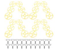 20 Sets Fibbia Per Dispositivo Fissaggio Del Sedile Clip Ganci Coprisedili Auto
