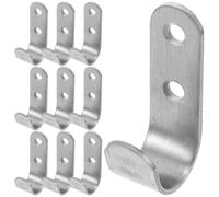 20 Sets Ganci Da Muro Per Appendere Appendiabiti Parete in Metallo