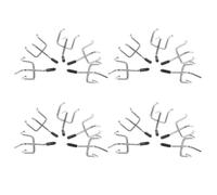 20 Sets Ganci Per Pegboard Garage Picchetto Pannelli Forati Attrezzi