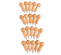 20 Sets Gancio Di Legno Città Universitaria Bambino Per Appendere