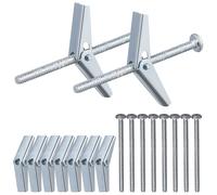20 Sets Inserti A Vite Kit Assortimento Dadi Alette Ancoraggi Muro
