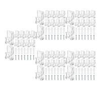 20 Sets Kit Per Appendere Lo Specchio Fissaggi Gancio Senza Cornice