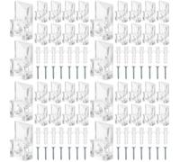 20 Sets Kit Per Appendere Lo Specchio Fissaggi Gancio Senza Cornice