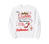 20 Settembre Compleanno Questa Regina è Nata Il 20 Settembre Felpa
