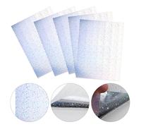20 Sheets Carta Per Adesivi Stampante Glitterata Adesivo Olografico