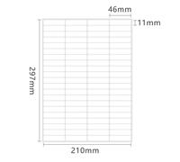 20 Sheets Etichetta Materiale Etichette Indirizzi Adesive