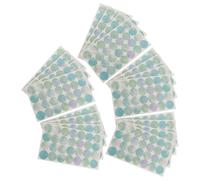 20 Sheets Etichette Adesivi Di Carta Perforatori Rinforzatori Dei Fori Della