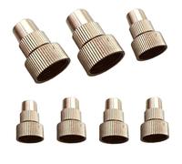 20 Sistema di raffreddamento per esterni a spruzzo a rame puro a spruzzo puro puro insetti freno per fertilizzanti agricoli, ugello del sistema di nebbia 0,008 pollici (Round adjustable nozzle 20pcs