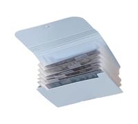 20 slot per nail art design con organizer libro leggero durata per uso in studio, facile accesso per unghie, modelli organizer libro