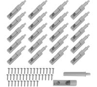 20 smorzatori per porte mobili, ammortizzatori per porta dell'armadio, apriporta push to open, smorzatori per mobili con chiusura morbida, ammortizzatori contro le porte che sbattono, per aggiornare