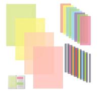 20 sovrapposizioni colorate per dislessia, sovrapposizioni per leggere la dislessia con linea guida, sovrapposizioni colorate per aiutare la dislessia, sovrapposizioni colorate A4 per la dislessia