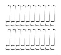 20 spargitori per rami di alberi da frutto in acciaio inox, per uso in giardino e frutteto, strumento riutilizzabile per sostenere rami e promuovere la crescita orizzontale (36T)