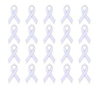 20 spille in lega leggera per la sensibilizzazione della beneficenza, per eventi comunitari, attività di volontariato, chiusura a farfalla, per eventi di sensibilizzazione, Misura unica, come