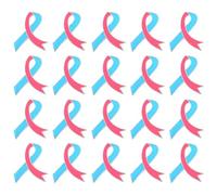 20 spille in lega leggera per la sensibilizzazione della beneficenza, spilla a farfalla per raccolta fondi, attività comunitarie, chiusura a farfalla, TAGLIA UNICA, come descritto