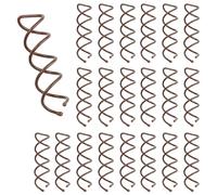 20 spirali per capelli, a spirale, forcine per capelli irregolari, bobby pins, pettini per capelli da infilare, fissaggio chignon dell'accessorio, aghi a spirale per acconciature