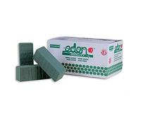 20 SPUGNE IDRO per FIORI FRESCHI RECISI MATTONELLA SPUGNA VERDE FIORAI 25 Centimetri