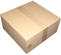 20 St Cartone Pieghevole 330x330x150 MM 1-wellig Kraftliner per Spedizione