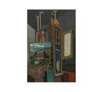 20+ stampe famose di Giorgio De Chirico Grande Metafisico Interni Poster Wall Art Tela Decorazione Camera da Letto Ufficio Camera Cucina Decorazione Regalo Senza Cornice 24x36i