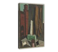 20+ stampe famose di Giorgio De Chirico I divertimenti di una ragazza arte decorazione murale poster famiglia bar ristorante garage cafe cartello artistico regalo Fram