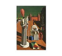 20+ stampe famose di Giorgio De Chirico Le muse inquietanti poster stampa per camera di ragazzi ragazzi tela tela pittura artistica da parete stampa su tela senza cornice 30,5 x 45,7 cm