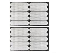 20 Strisce Adesive Rifrangenti Impermeabili Pattern Esagonale(white)