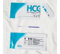 20 Strisce per test di gravidanza precoce HCG, kit per test di gravidanza rapido per uso domestico, confezione da 20 pezzi per famiglia a risparmio Carta tessile