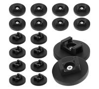 20 supporti magnetici multiuso per cavi, 43 mm, clip organizer per organizzare i cavi